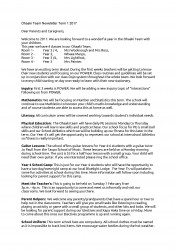 Ohaaki Team Newsletter Term 1 2017 Page 1