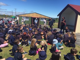 Our group finished with waiata lead by Matua Grant