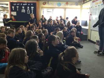 Very engaged Te Mihi students