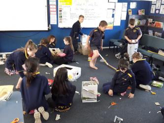8. busy bees on the mat