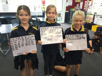 Choral counting superstars
