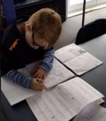 Kyle writing1