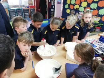 Making rewena dough 8