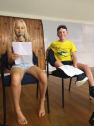 Our hosts Emma Matthew