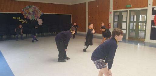Learning fun games which helps us work together cooperate and develop communication and problems solving skills 4