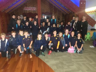 1 Here we are outside the wharenui