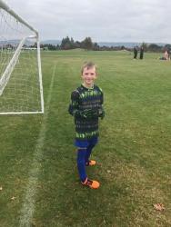 Here I am as goalie